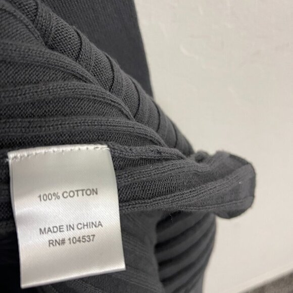 Burning Torch S Cardigan Sweater Gray Ombre Ribbed Duster Long Anthropologie NEW - Picture 6 of 8